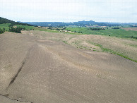 #9: View East, from 120m above the point