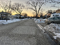 #5: Looking west from the confluence down Brantwood toward downtown Elk Grove Village.