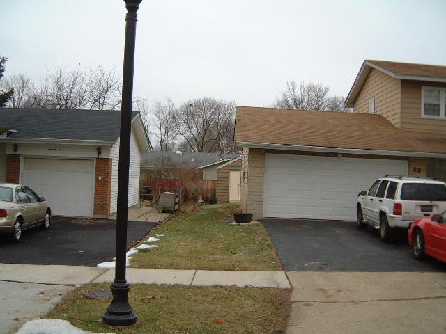 Looking South, toward 69 and 73 Brantwood Ave.