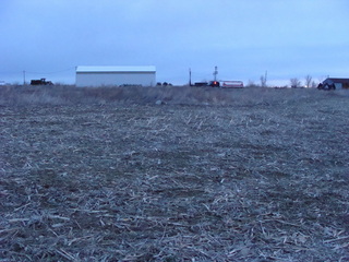 #1: Looking north from 40N 85W at first light