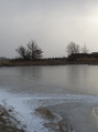 #3: SW view of freezing lake