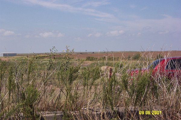 From confluence looking west.