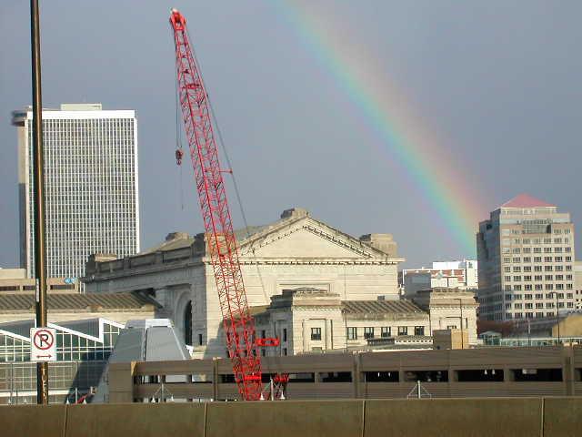 Rainbow over Kansas City, MO