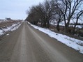 #9: Nearest road to the confluence, the one to the west, looking south.