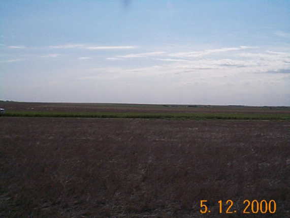 Looking East towards county road 340