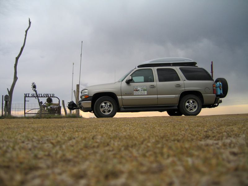 On top of Mt Sunflower.