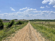 #9: Walking westward back to where I parked (rental pickup in the distance)