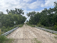 #9: The access road leading into the confluence site.  