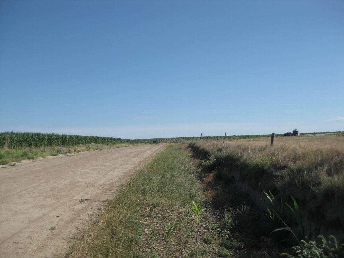 View to the north