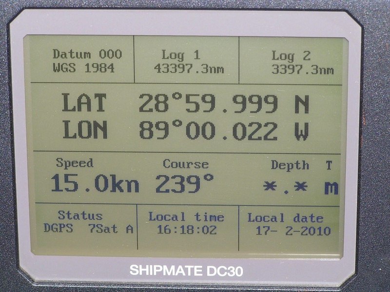 GPS display