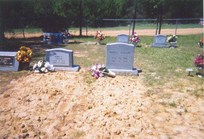 inside the cemetery