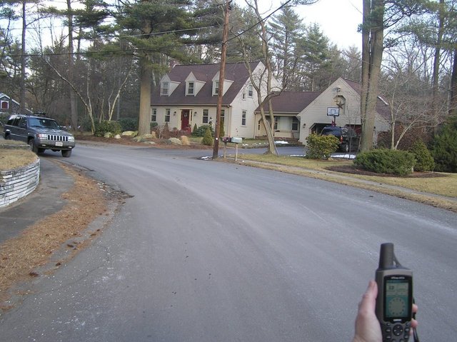 View looking East from the confluence