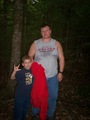 #4: Chris(sweating profusely) and Grady (the little one) at the Confluence