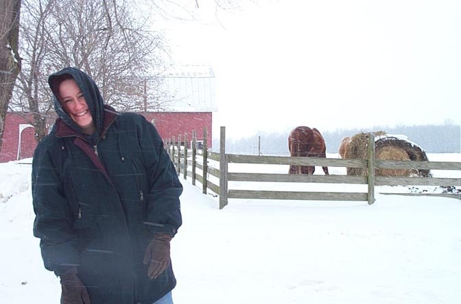 Mo likes snow at confluence