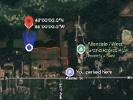 #10: Approach map along the public meadows