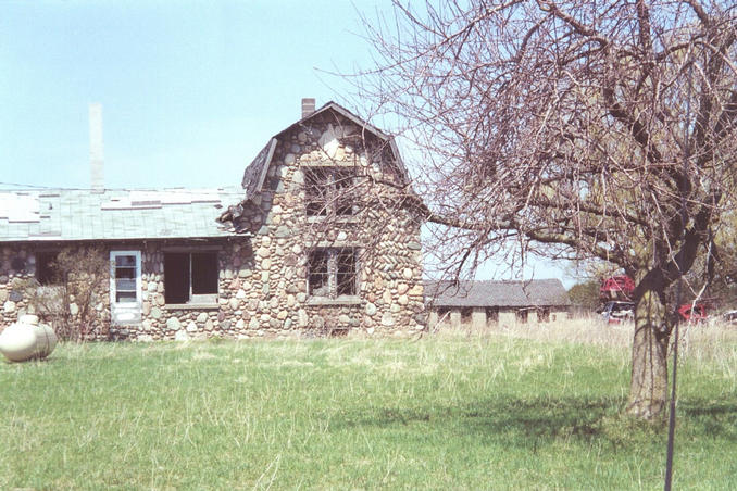 Stone house at the confluence