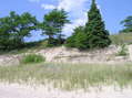 #4: Looking up from the shoreline towards highway 2