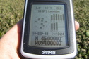 #3: GPS reading at the confluence point.
