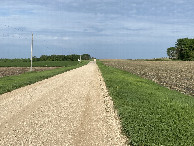 #9: Nearest road to the confluence point, to the north, looking east.