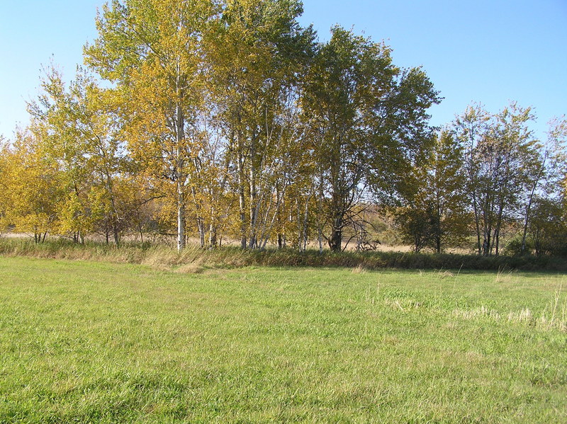 The confluence lies in the front center foreground of this photograph, looking northwest.