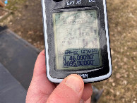 #10: GPS receiver at the confluence point. 