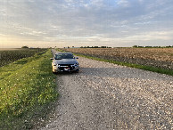 #10: Nearest road to the confluence point, looking north.