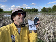 #7: Joseph Kerski at the confluence. 
