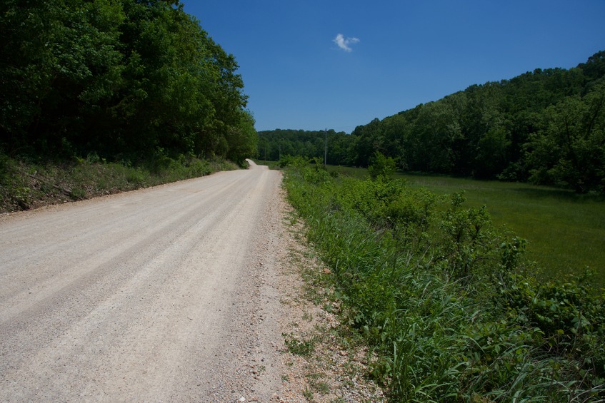 View East (along Coffey Hollow Road)