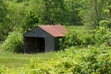 #7: A close-up of an old barn that lies just to the west of the point