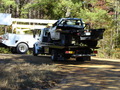 #8: The damaged vehicle being towed from the intersection of Enon and Childs roads.