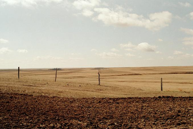 looking south from confluence