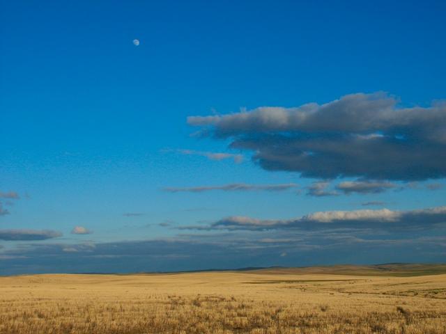 Moonrise near confluence