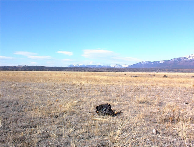 Northwest view from confluence