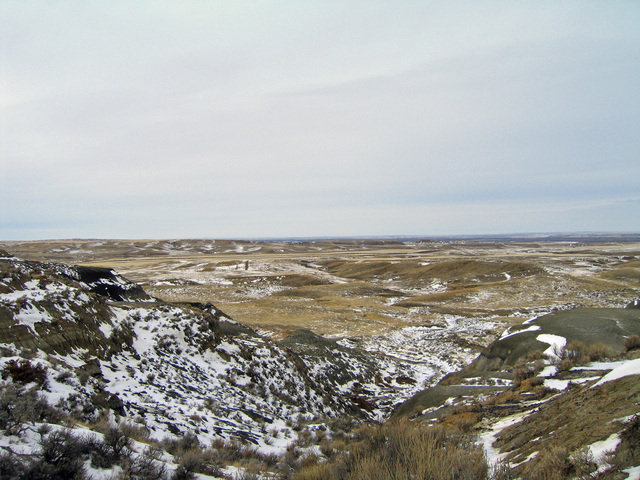 View northwest from confluence