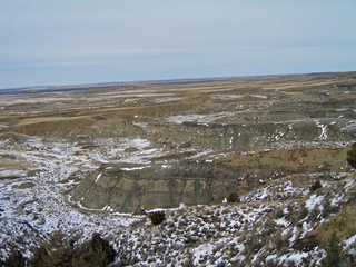 #1: View northeast from just above confluence zeropoint