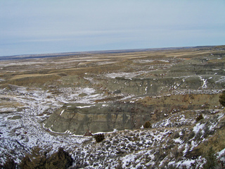 #1: View northeast from just above confluence zeropoint