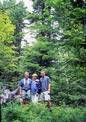 #3: The three of us, Mike, Cheryl, and Jon (l-r) on the confluence