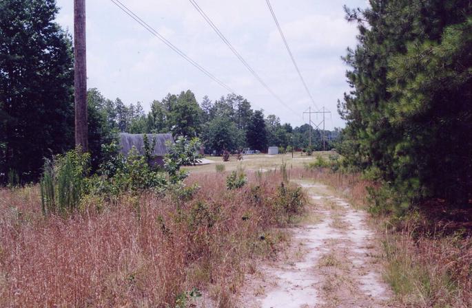 Power Line shot looking toward Rolling Meadows Ln.