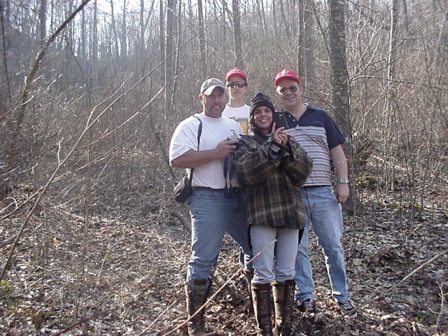 Michael & Nicole Lares, Robert and Allen Lacy on confluence