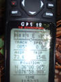 #2: My GPS at the confluence.