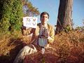 #2: Joseph Kerski at the confluence site on a beautiful autumn Sunday morning.