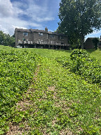 #4: A view to the south from the confluence, towards units 1229-1235.