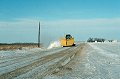 #2: Snowplow clearing the road where we parked
