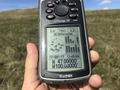 #8: GPS reading at the confluence point. 