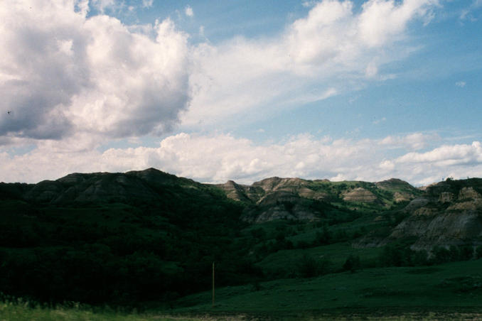 The edge of the Badlands