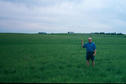 #3: John at the confluence, background is to the SW