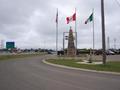 #2: View of the cairn looking East along Highway 2 and the service road.