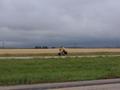 #7: A lone cyclist pedaling towards the center of North America.