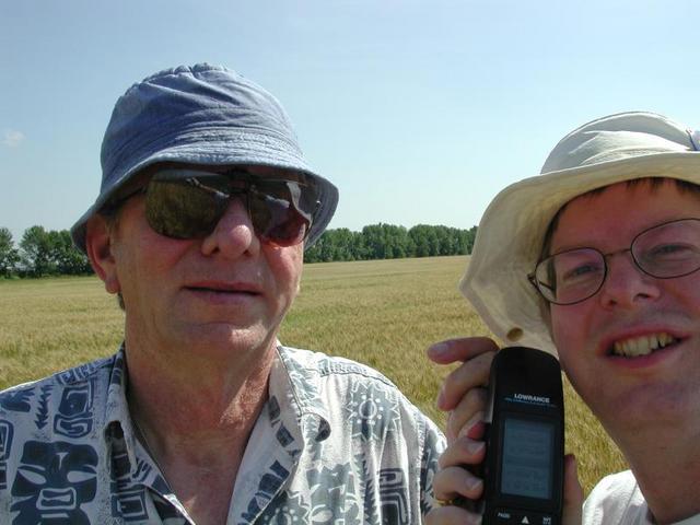 Father and Son confluence hunters