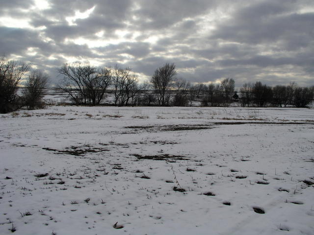 Looking west from 41N 96W near sunset on International Confluence Day 2007.